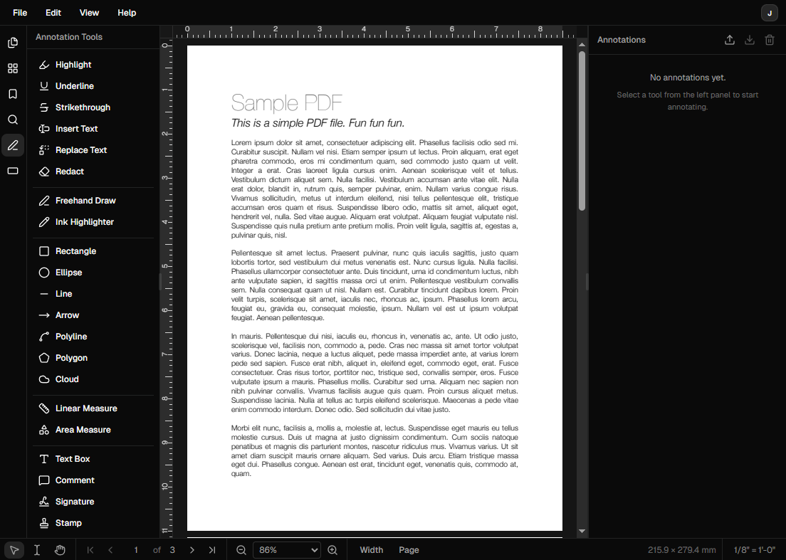 Adding password protection to a PDF in DraftPDF